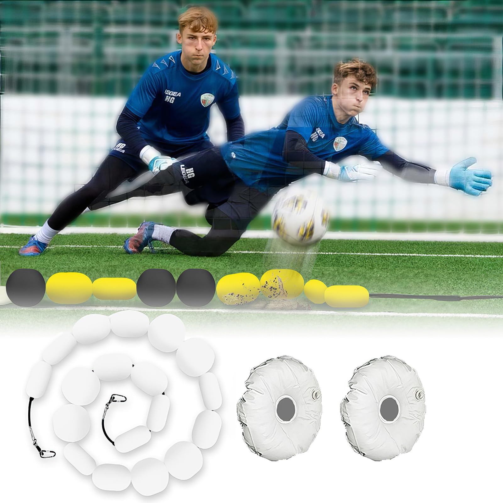 Goalkeeper Training Equipment, 2.75m Single Line Deflector For - View #11