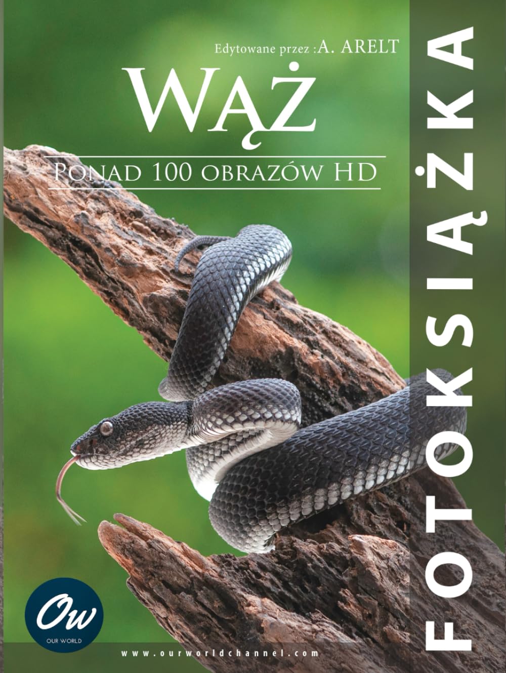 Livre photo Wąż pour raconter vos voyages sur la table du salon