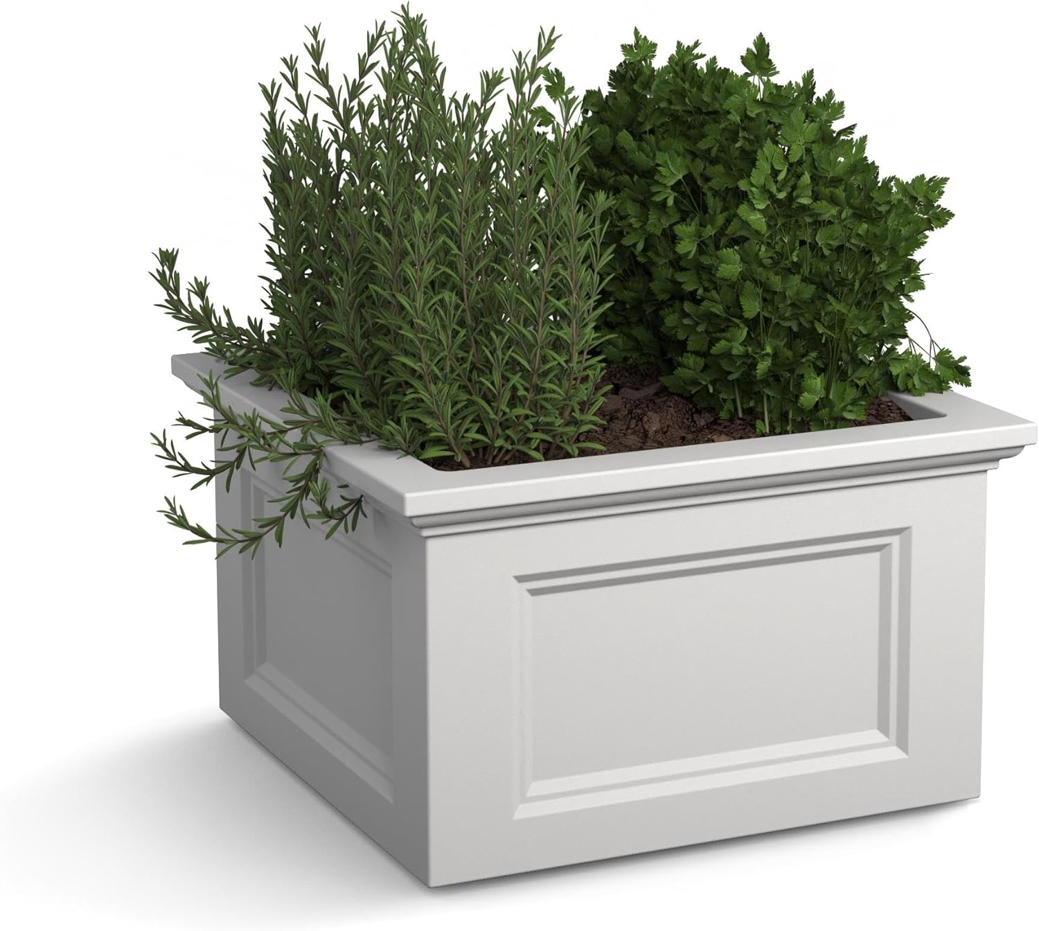 Mayne Fairfield 24x24 Garden Bed - White