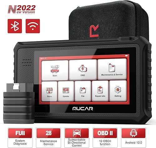 Mucar Escáner OBD2 2022 nuevo VO6 de nivel OE todos los sistemas con 28 herramientas de escaneo bidireccional de diagnóstico de coche para todos los disponible en Yaxa Colombia