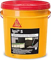 Sika - Impermeabilizante asfáltico - Igol S Preto - Concreto, alvenaria e metal - Fácil aplicação - Galão 3,6L
