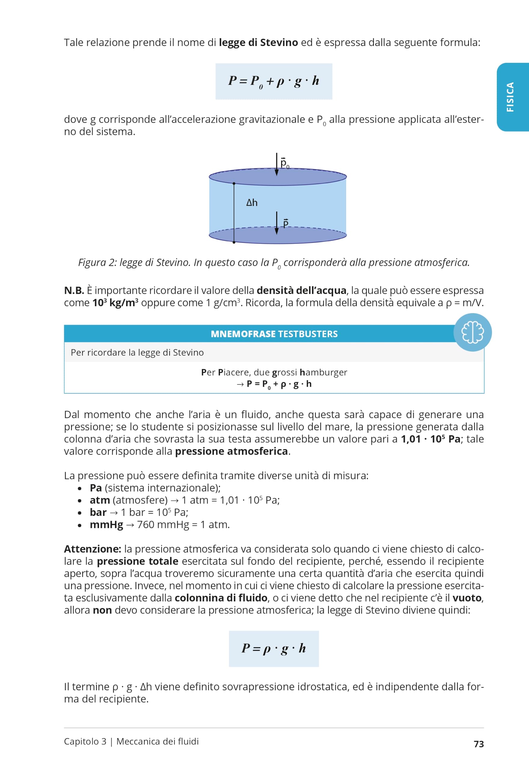 Testbusters. Manuale di fisica. Semestre filtro 2026/2027
