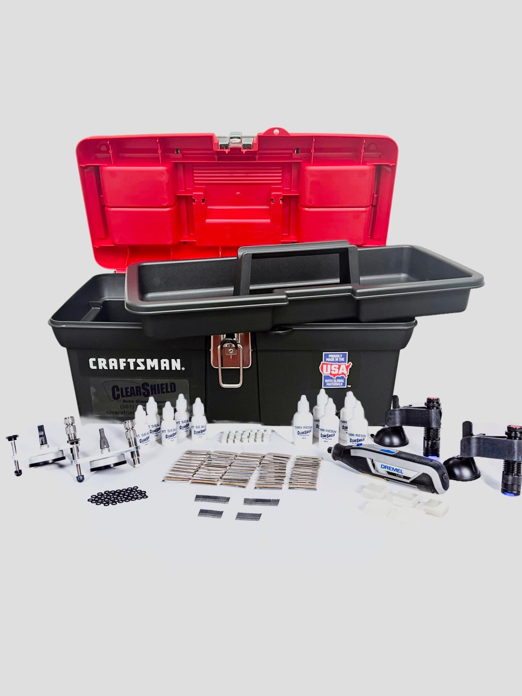 DeltaKits Windshield Acrylic Inspection Mirror, Windshield