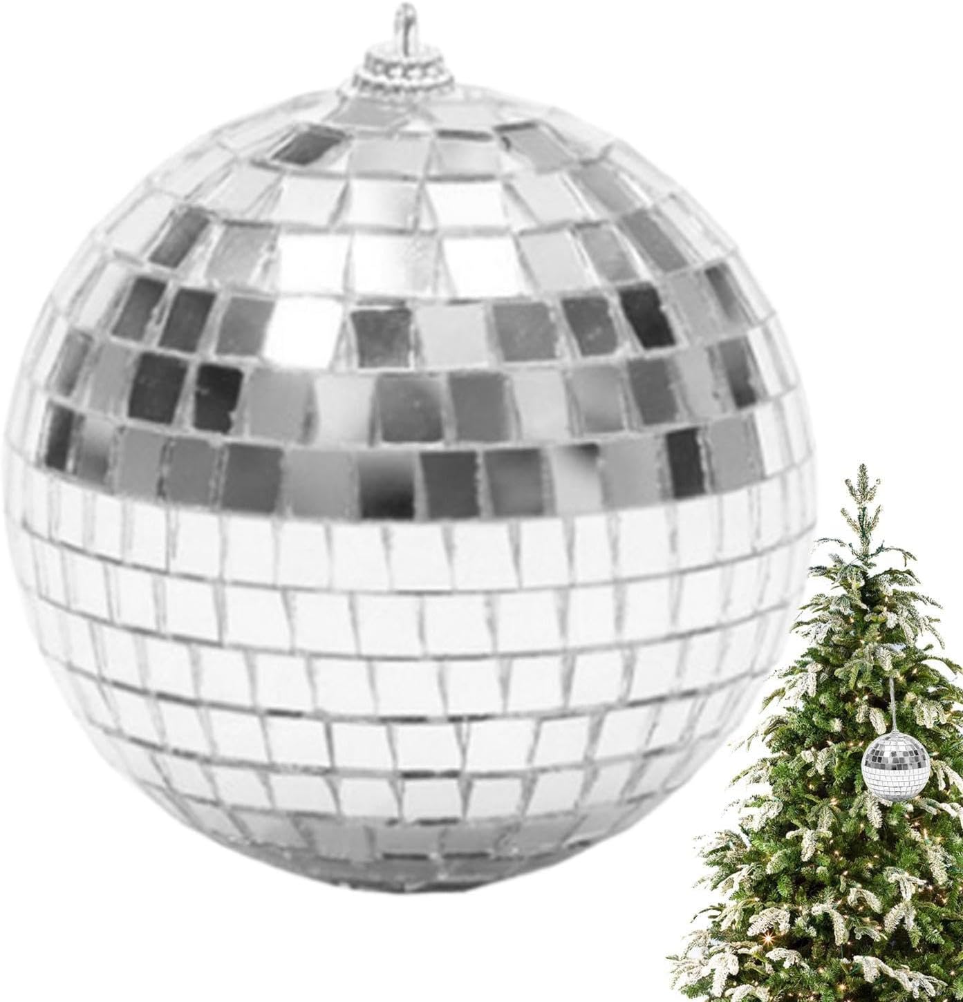Disco Ball Decor | Bar Mirror Ball Pendant Decor,Retro Design Decoration Supplies for Bars, Stage Performances, and Festivals