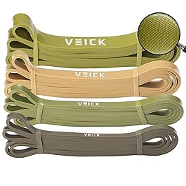 VEICK Resistance Bands for Working Out - Exercise & Pull Up Assistance Bands Set - Power Weight Gym Fitness Equipment
