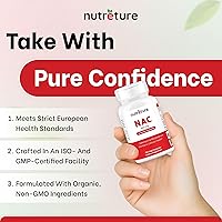 Vista 9 de Suplemento NAC N-acetil cisteína Hígado Suplemento con selenio y molibdeno para la salud hepática N-acetil cisteína 600 mg 100 cápsulas