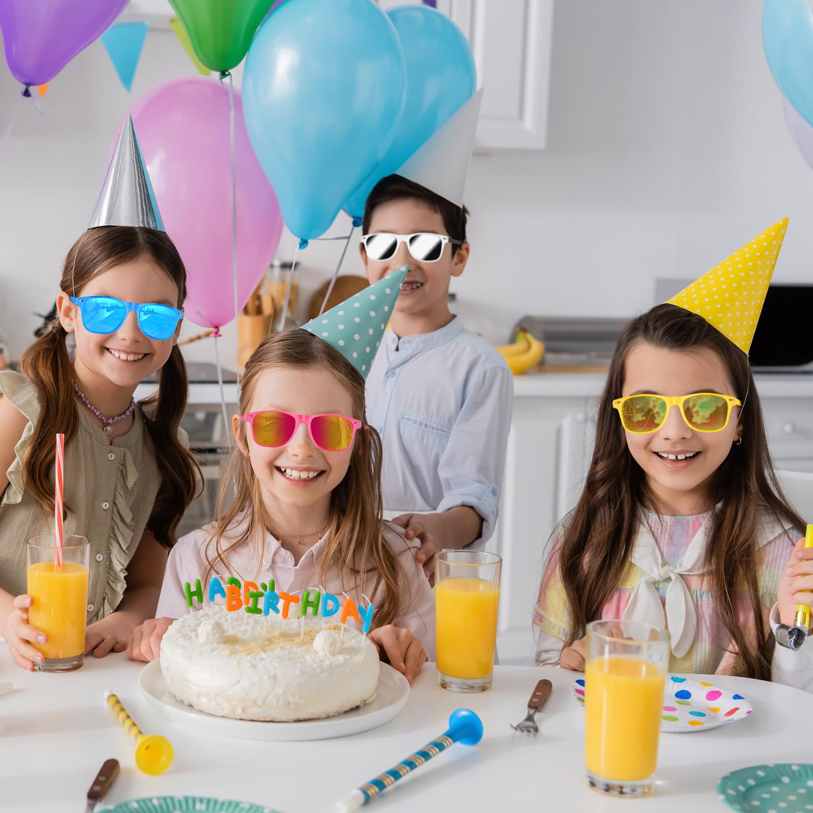 Confezione da 10/20/40 occhiali da sole per bambini Bulk Retro Bomboniere per Matrimonio Spiaggia Estate Piscina Party Forniture Goodie Stuffers