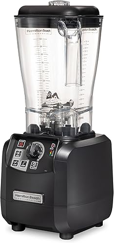 Vista 21 de Hamilton Beach HBH650 - Batidora comercial Tempest, color negro