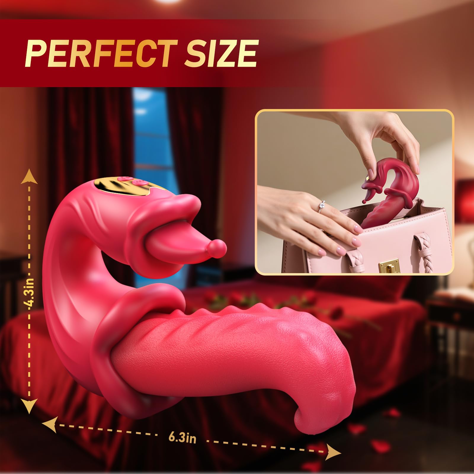 Vibratoreper Donna Professionale Wireless Sexytoysys Coppia Dildo Realistico Succhia Clitoride Vibratore per Uomo Ovetto Vibrante Donna Telecomando Sex Toys Vibratori Sexytoys Uomo 10 Modalità, W134