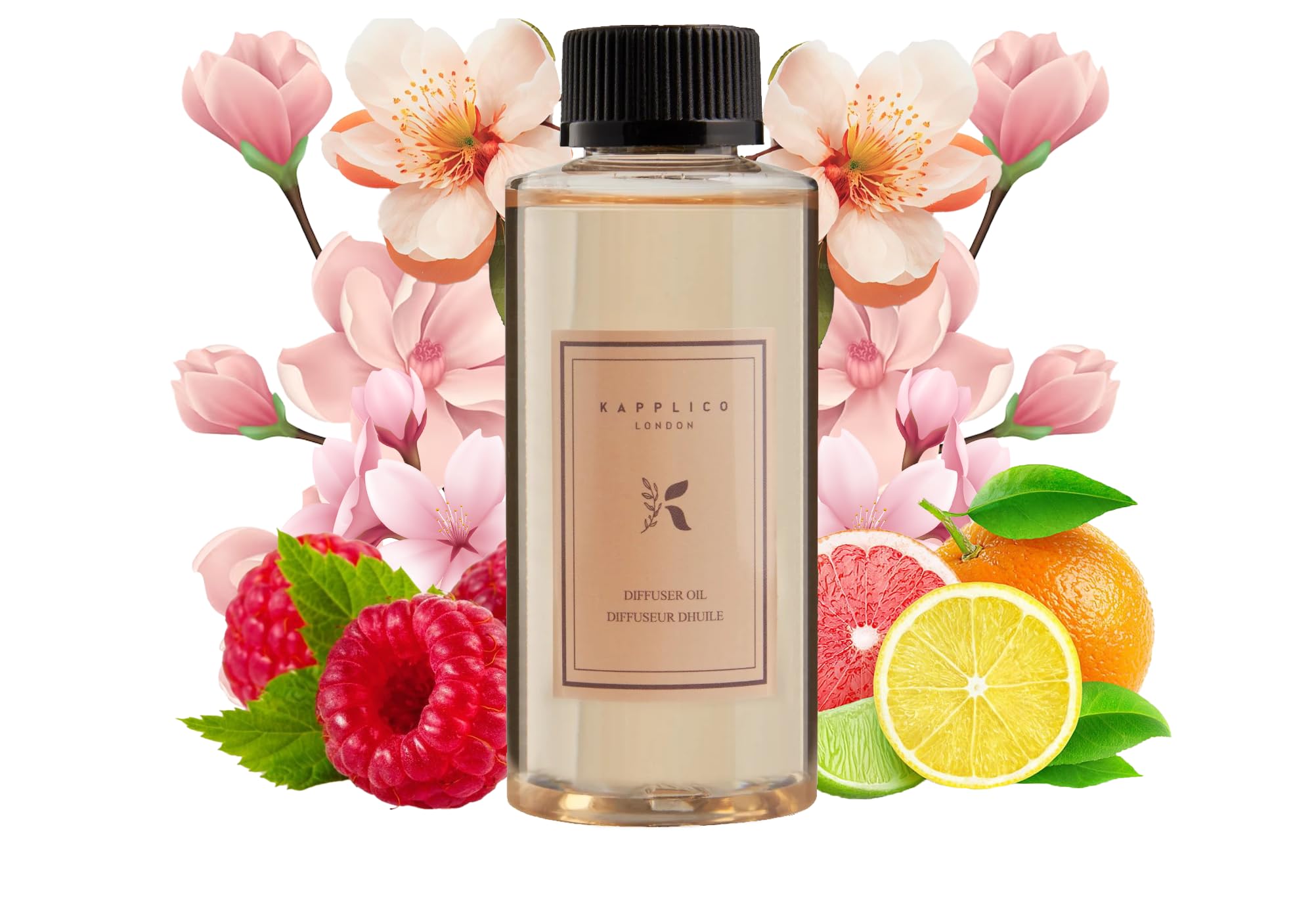 Ocean A Diffuser Oil 200 ml – Inspired Refreshing Coastal Fragrance Essential Oil for Aroma Diffusers – Natural, Long-Lasting Premium Scent for Home, Spa & Office
