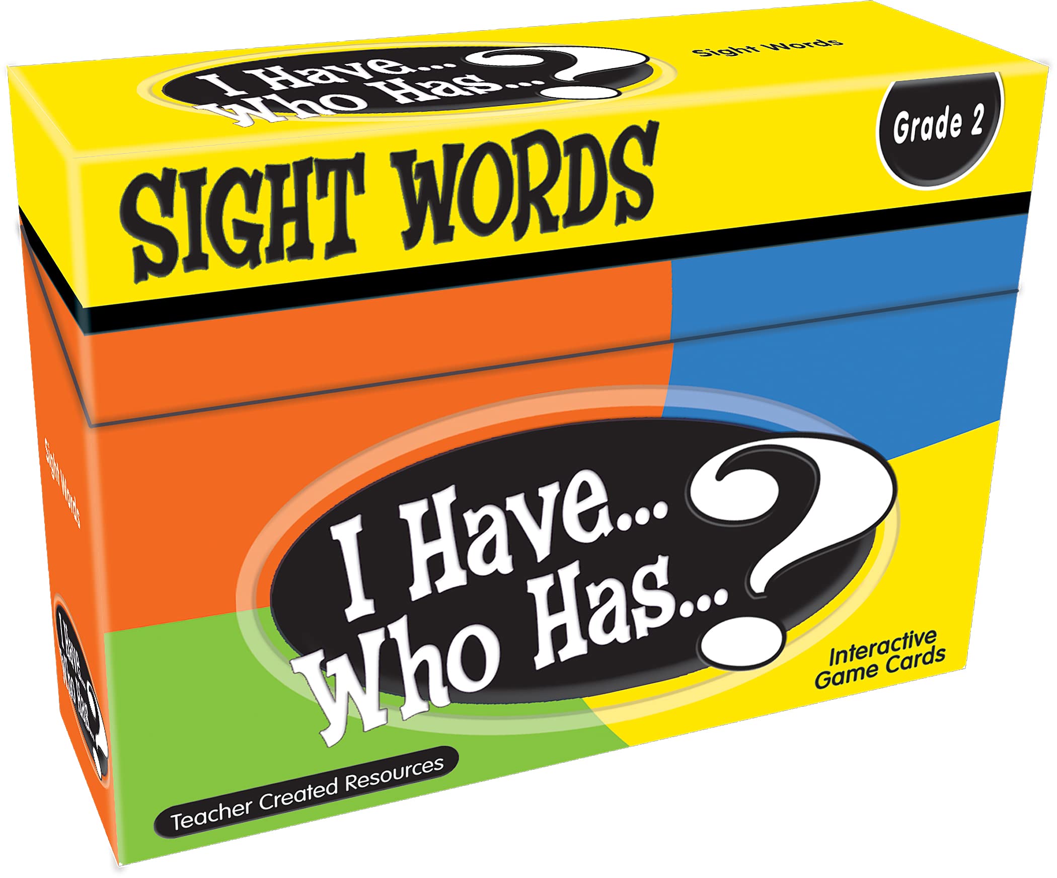 Teacher Created Resources I Have, Who Has Sight Words Game, Grade 2