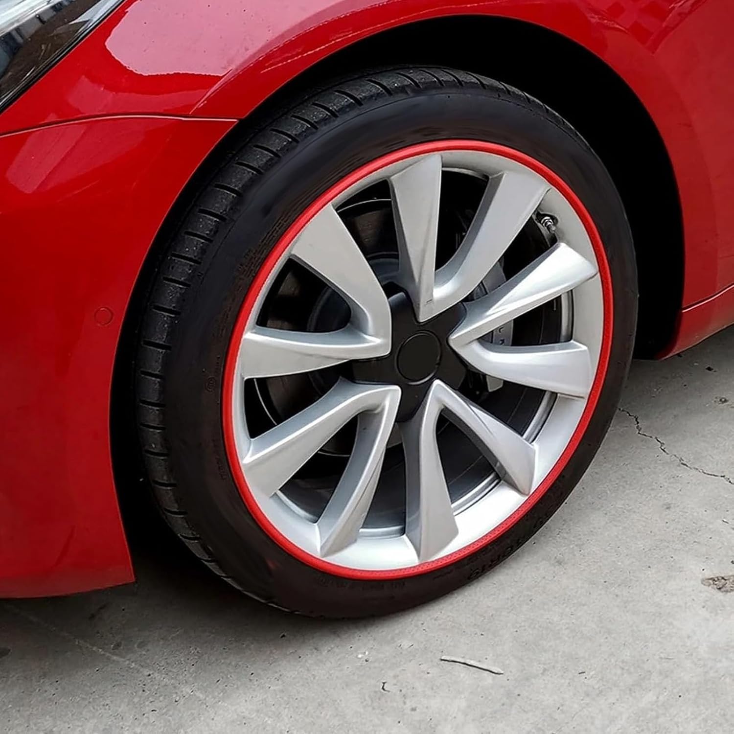 Alloy Wheels Protectors 16-20in Wheels Rim Protectors Automotive Rims Guard Protection Rings 4 Pieces Nylon Edge Trim Protection Rings for All Cars