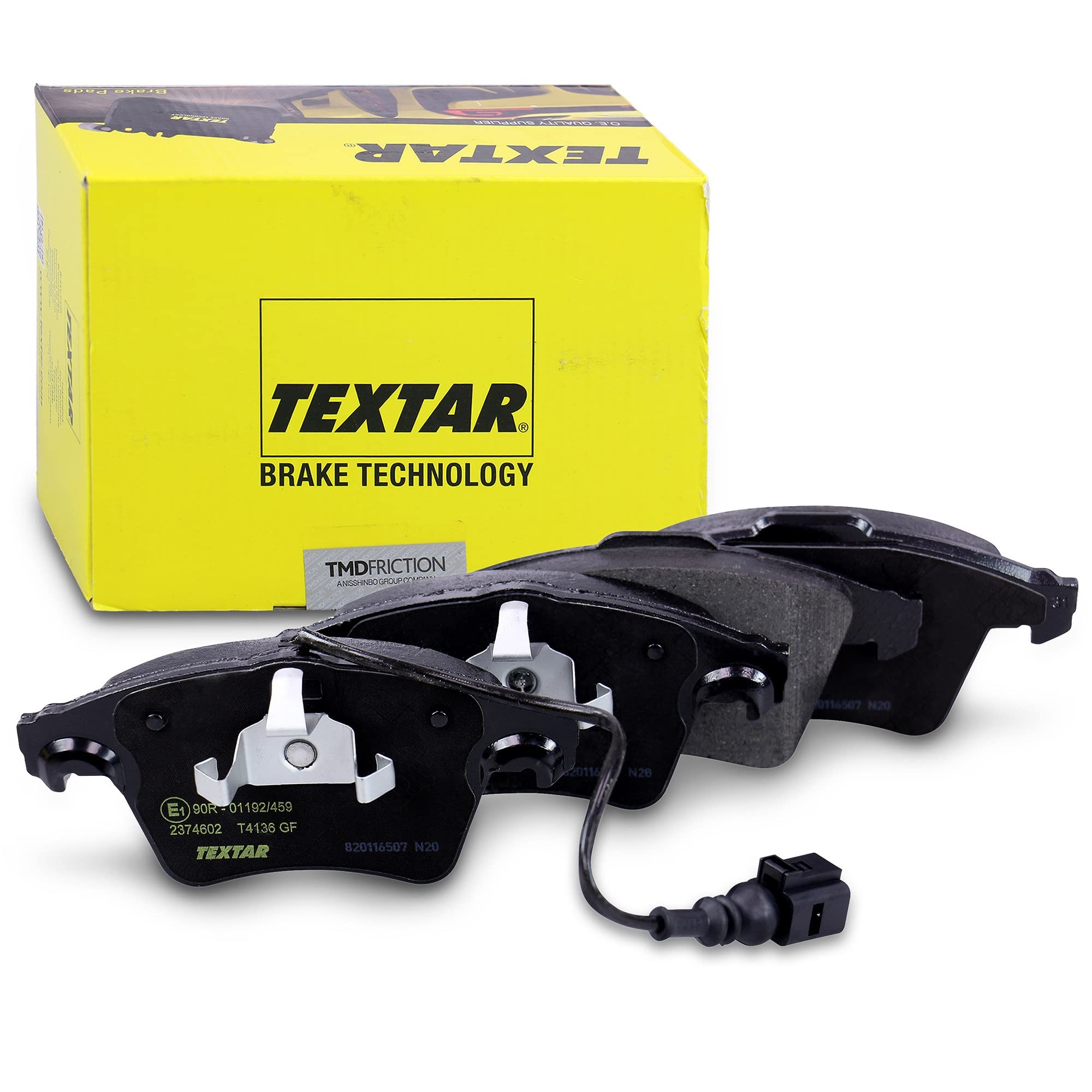 TEXTAR Bremsenset Vorderachse inkl. Bremsscheiben vorne Ø308mm belüftet und Bremsbeläge vorne mit BESTPRICE Warnkontakt Kompatibel mit VW TRANSPORTER T5, T6, CALIFORNIA T5, T6, MULTIVAN T5, T6