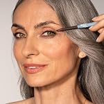 Prime Prometics PrimeEyes Glide Eyeliner pour les femmes matures – imperméable, long séjour et mess-proof – Gel Creme Texture, Aiguisseur discret et Smudger efficace (Wood (Brown))