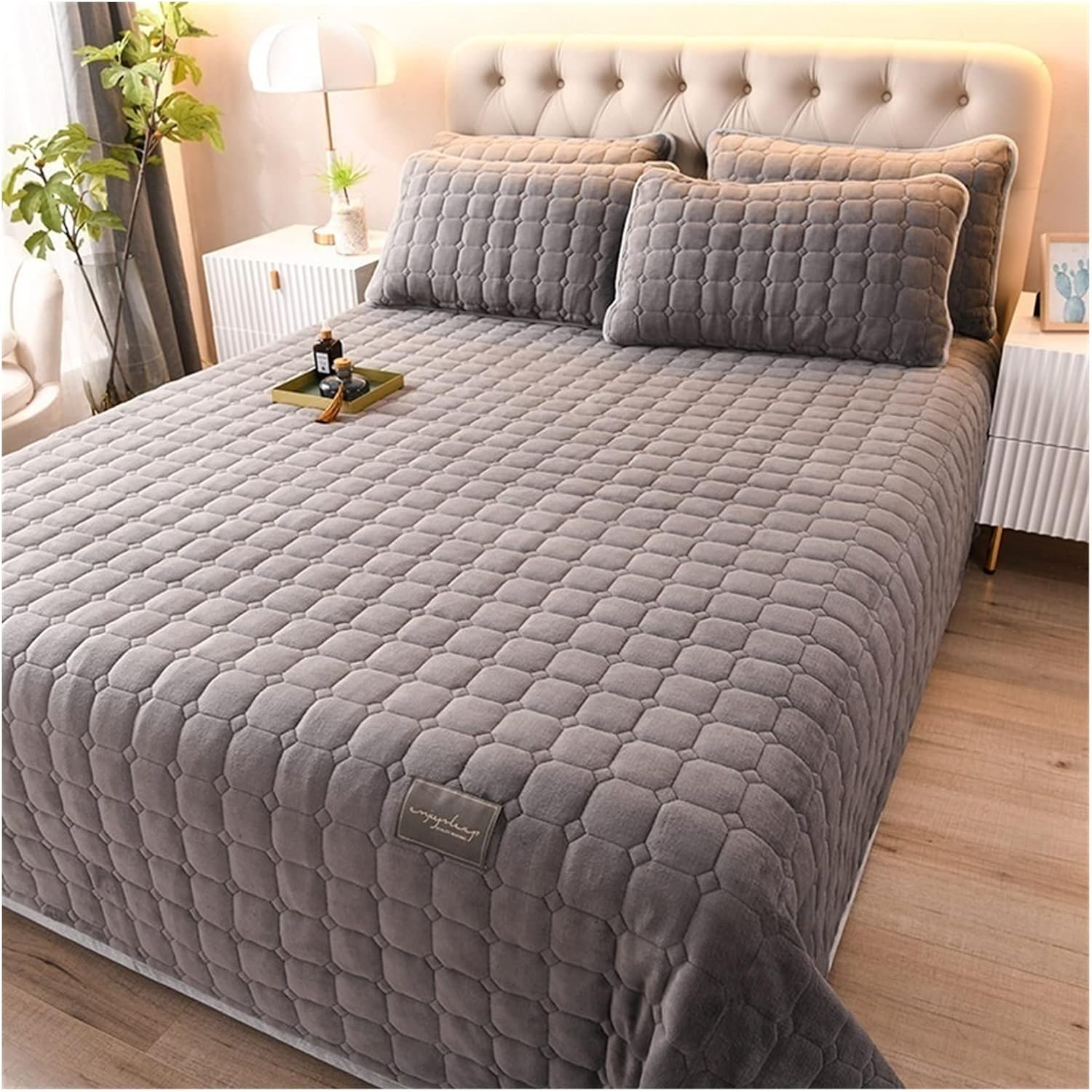 Couvre Lit Matelasse De Luxenull