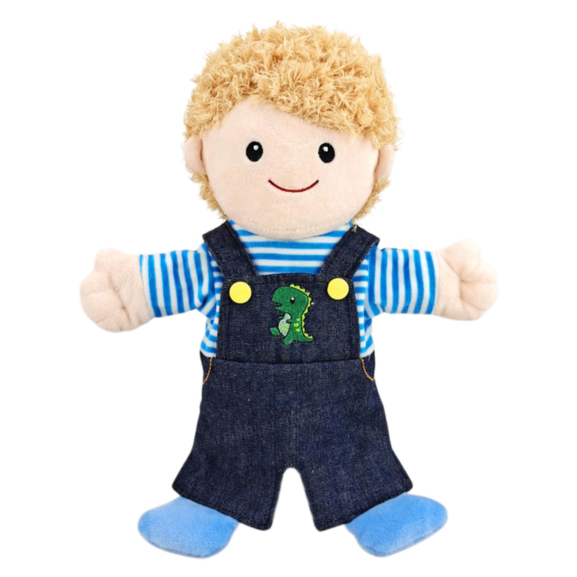FunBlast Hand Puppet for Kids - Family Members Soft Hand Puppets for Children, Story Telling Puppet for Kids, Hand Puppet Toy, Soft Plush Toys (Multicolor) (Son)