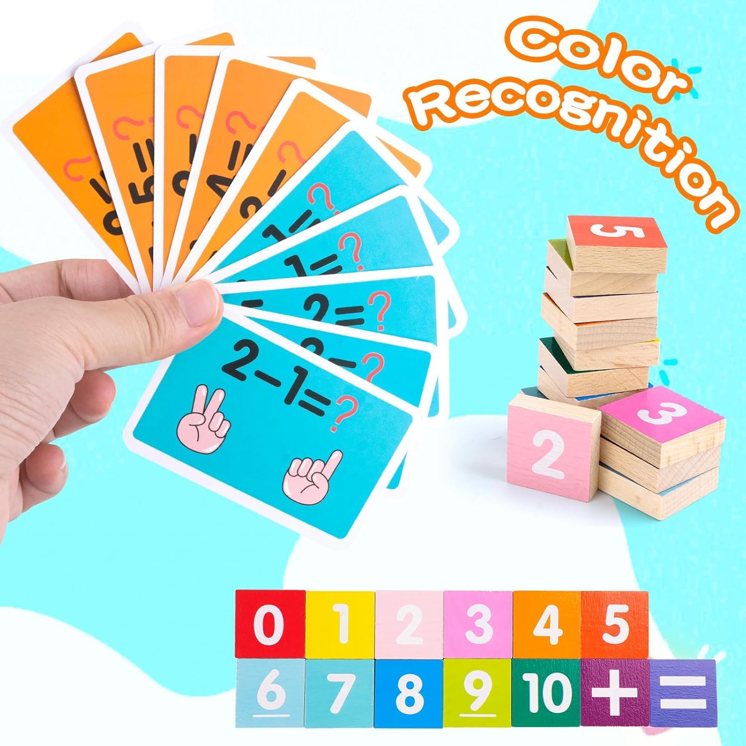 Montessori zabawka matematyczna, drewniane gry edukacyjne dla dzieci 3, 4, 5, 6, 7 lat, zabawka edukacyjna dla dzieci, zabawka Montessori, prezent dla chłopca, dziewczynki