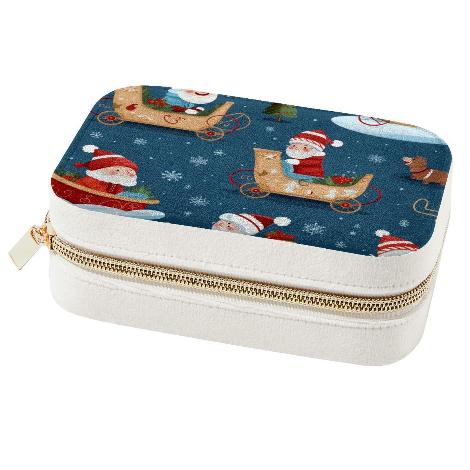 Boîte à bijoux portable idéale pour voyage et déplacement avec rangement colliers