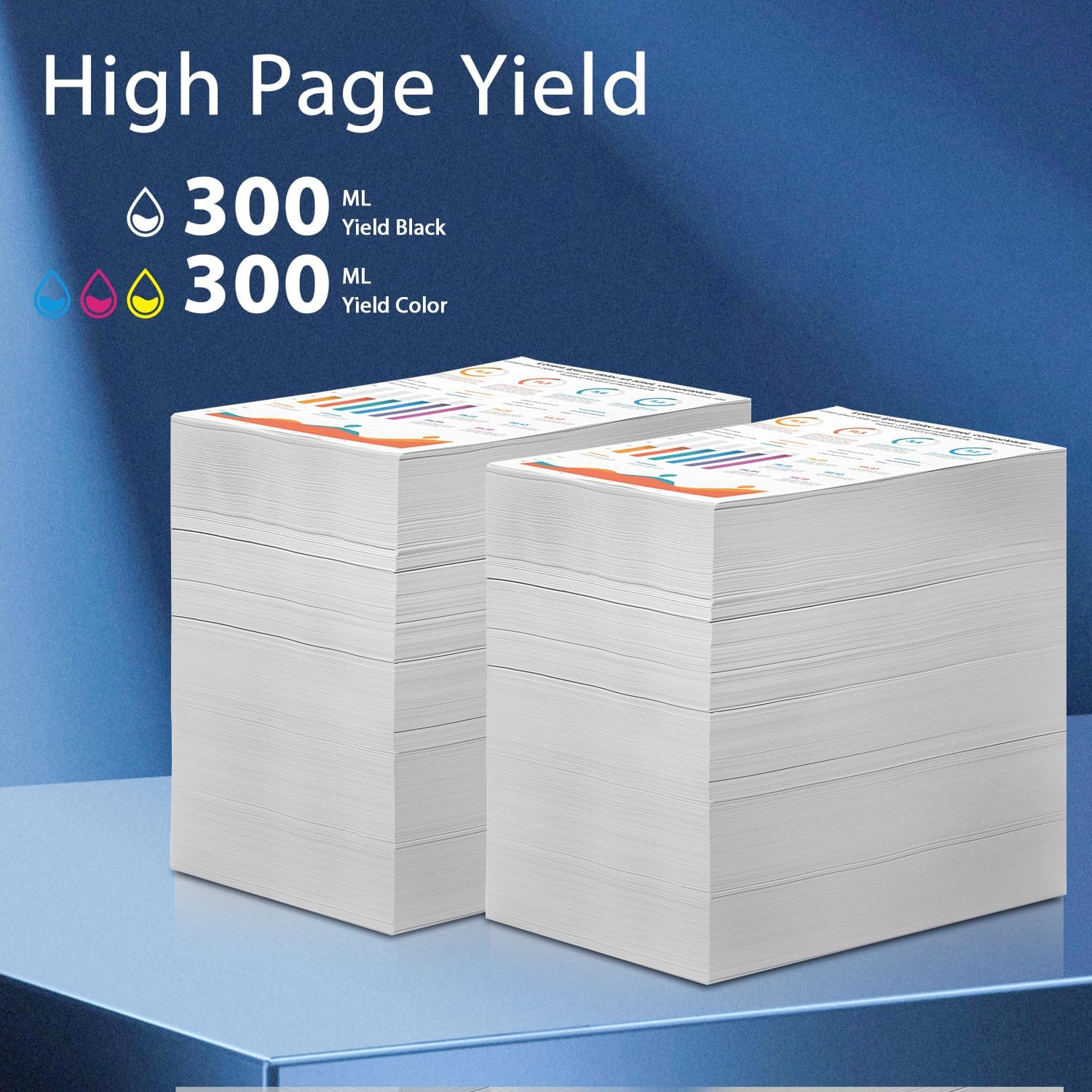 746 Ink Cartridge 300-ml Set Replacement for HP 746 Ink Cartridge P2V83A P2V82A P2V81A P2V80A P2V79A P2V78A DesignJet 746 ink for DesignJet Z6 & Z9+ Large Format Printer, 6 Pack 746 Ink Cartridges Kit