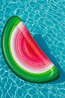 Vista 2 de Balsa gigante de 72" sandía Slice Island Pool Balsa