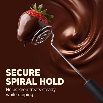 4Pcs Candy Dipping Tools Set Chocolate Dipping Fork Baking Supplies Stainless Steel Fondue DIY Decorating Tools Kitchen Gadget,Fondue Forks Specialty Forks