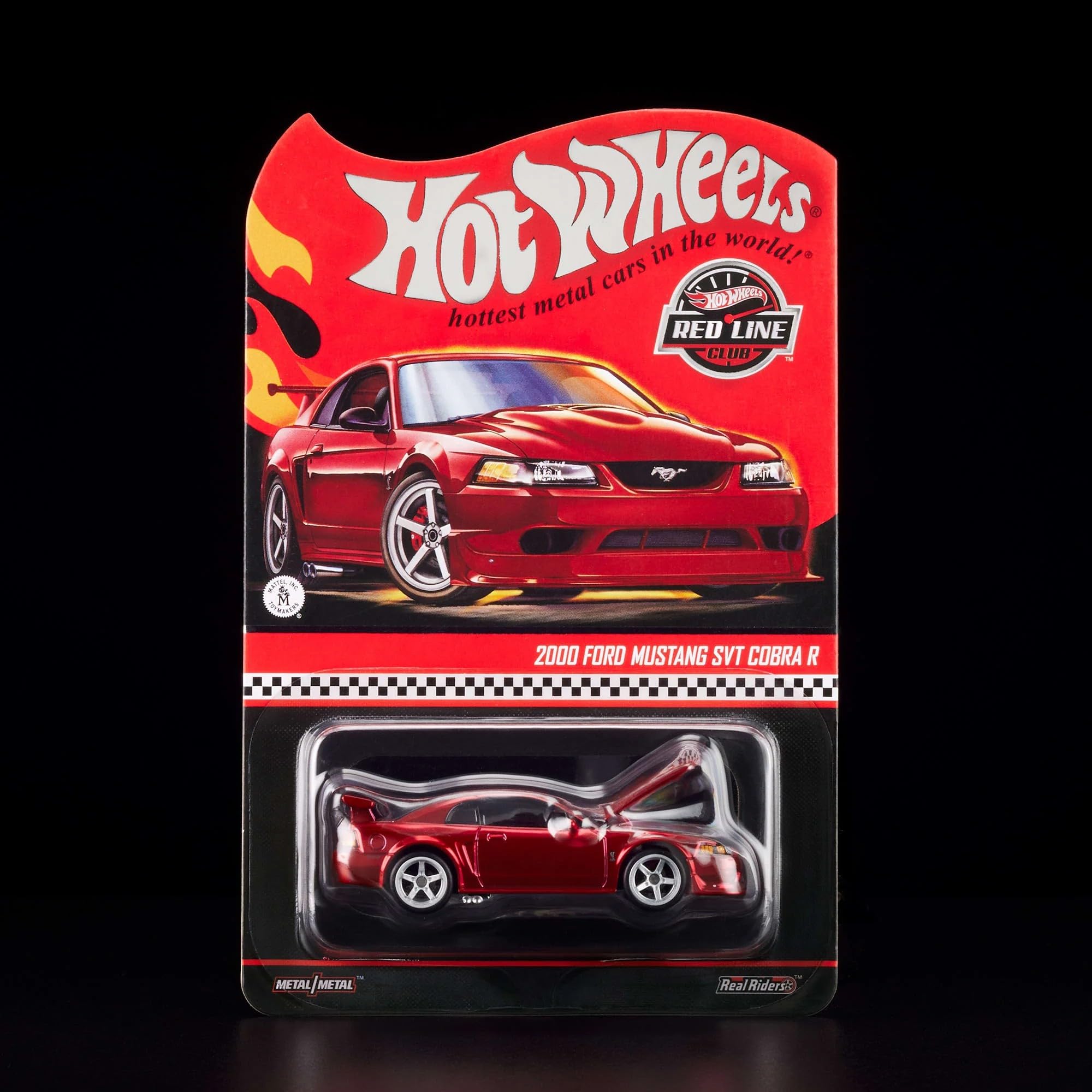 Hot Wheels RLC Exclusive 2000 Ford Mustang SVT Cobra R - Red