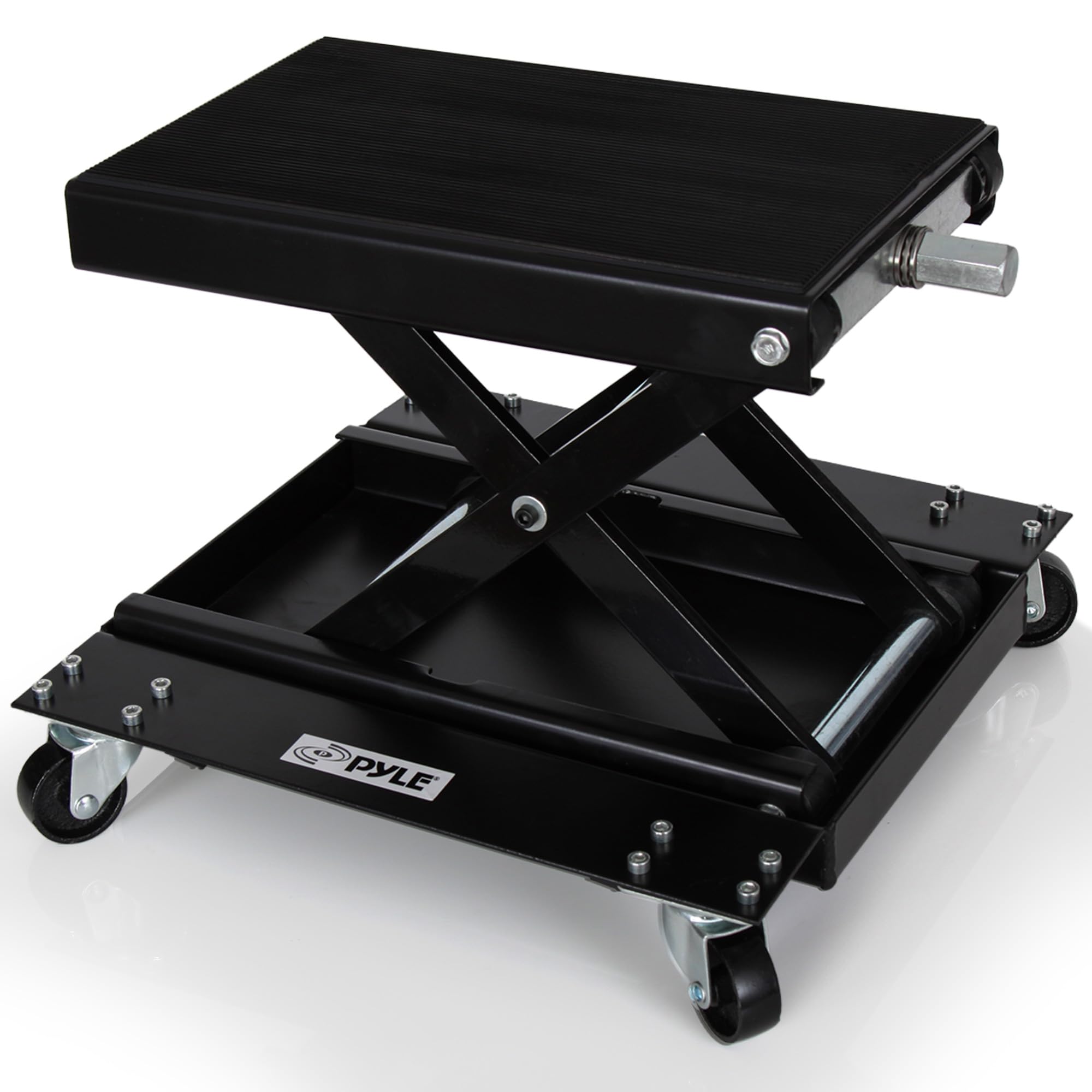 Amazon.com: Pyle Motorcycle Lift, Scissor Jack, Dolly, Heavy Duty