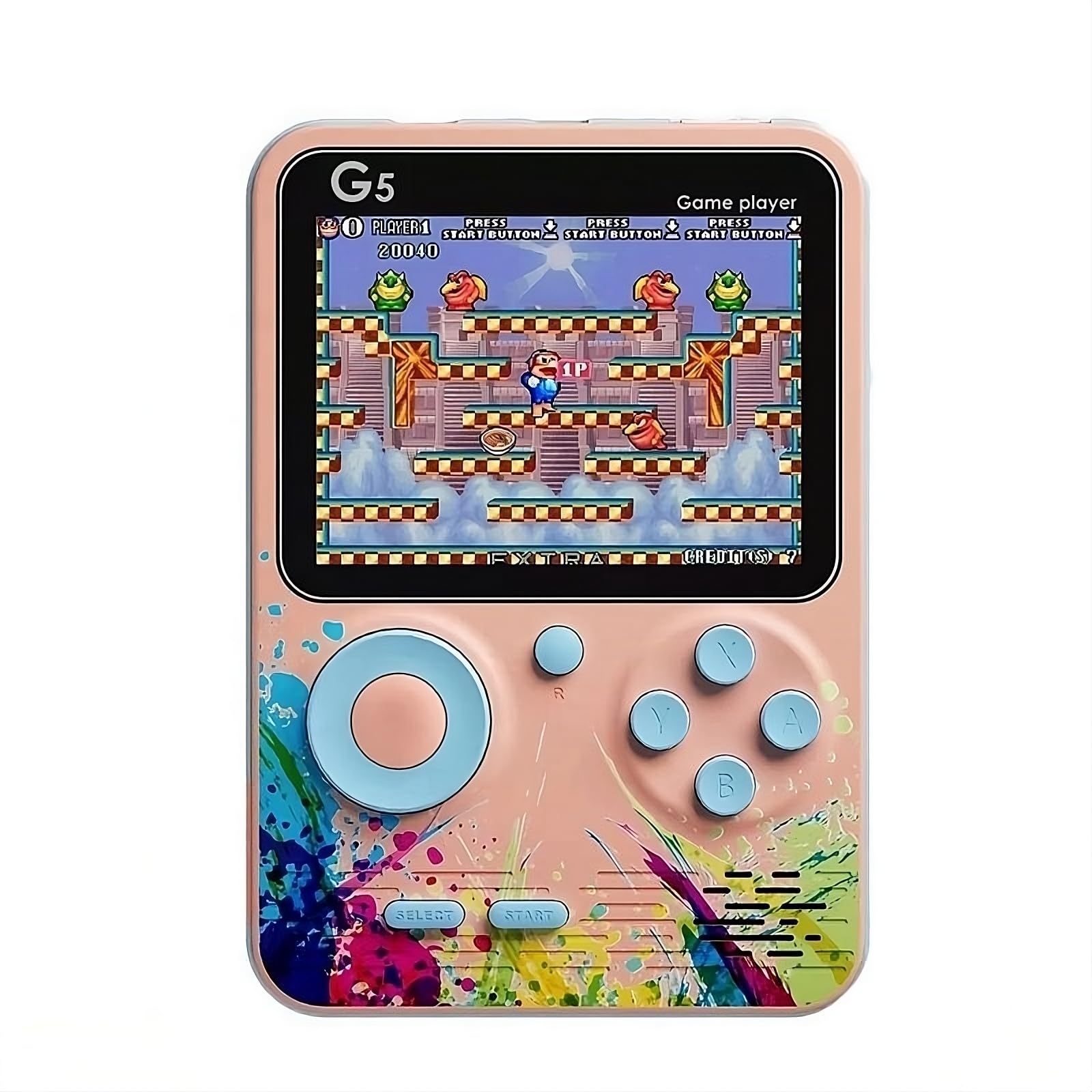 Buy RFV1 G5 500 In1 Colorful Handheld Mini Retro Game Box Also