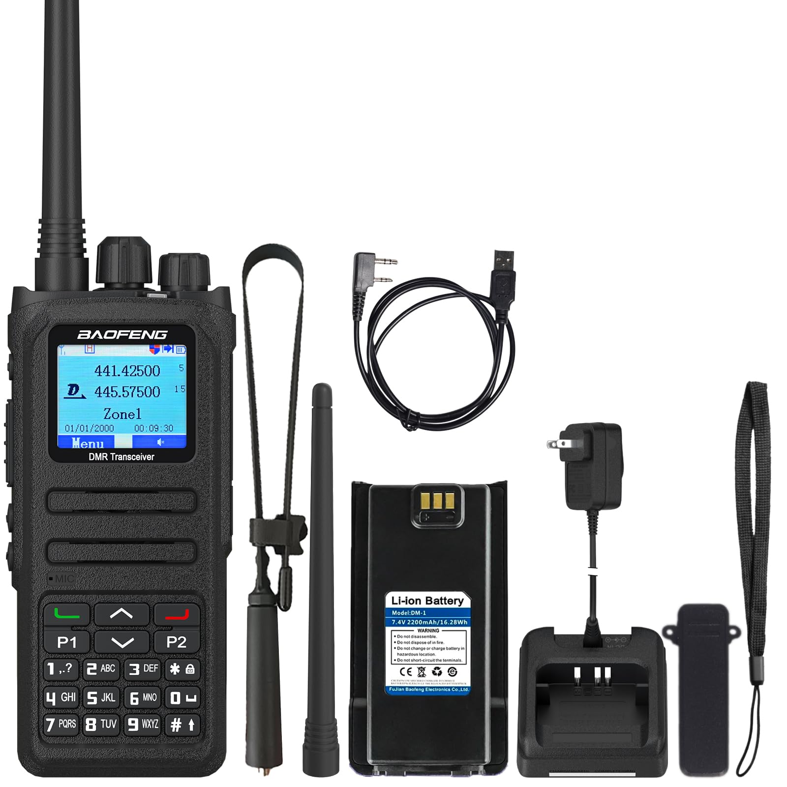 Amazon.com: BAOFENG DM-1701 Digital Radio DMR Analog Walkie Talkie