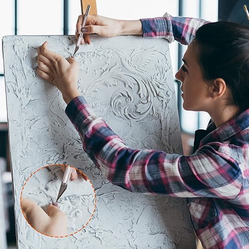 Miniatura 6 de Juego de 15 cuchillos de precisión para pasatiempos, de acero inoxidable, para reparación de teléfonos, arte, pasatiempos, álbumes de recortes,