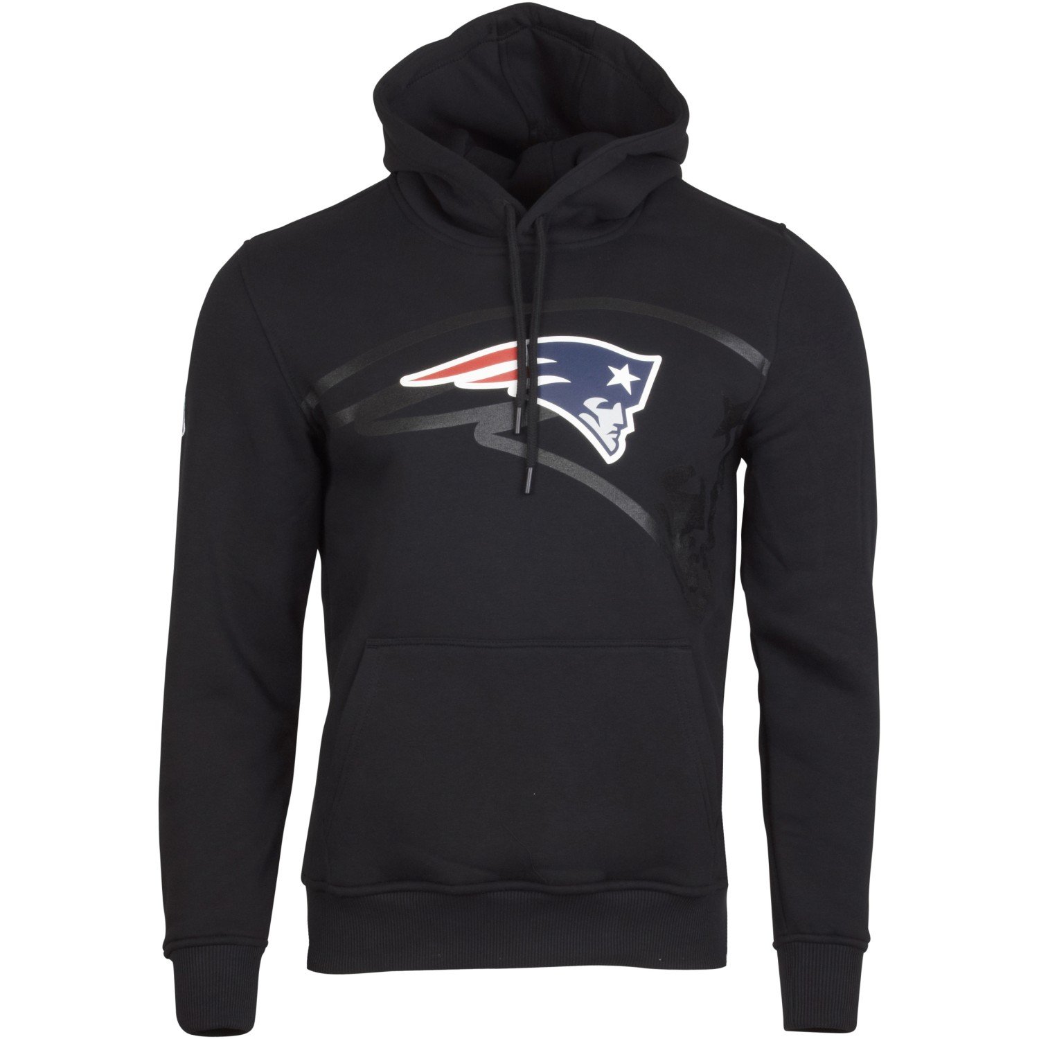 New Era Fleece Hoody - NFL New England Patriots 2.0 black - S