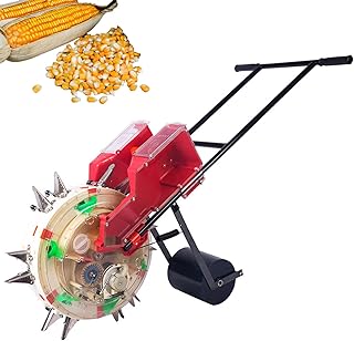 Ogród Naciskać Siewnik Z 6 Talerze Nasienne 2 W 1 Nierdzewny Audycja Rozszerzacz Warzywo Metal Siewnik Dla Kukurydza Fasolki Bawełna Arachid