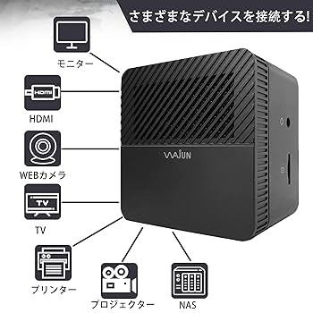 Amazon.co.jp: 【整備済み品】wajun ミニPC Pro-X1(Win11モデル