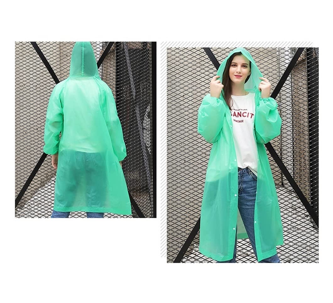 Poncho Pioggia Poncho Impermeabile 10pcs Impermeabile Non Usa E Getta Leggero Trasparente Portatile Viaggio Turismo Escursionismo Impermeabile Cappotto di Pioggia Poncho Antipioggia ( Color : White ,