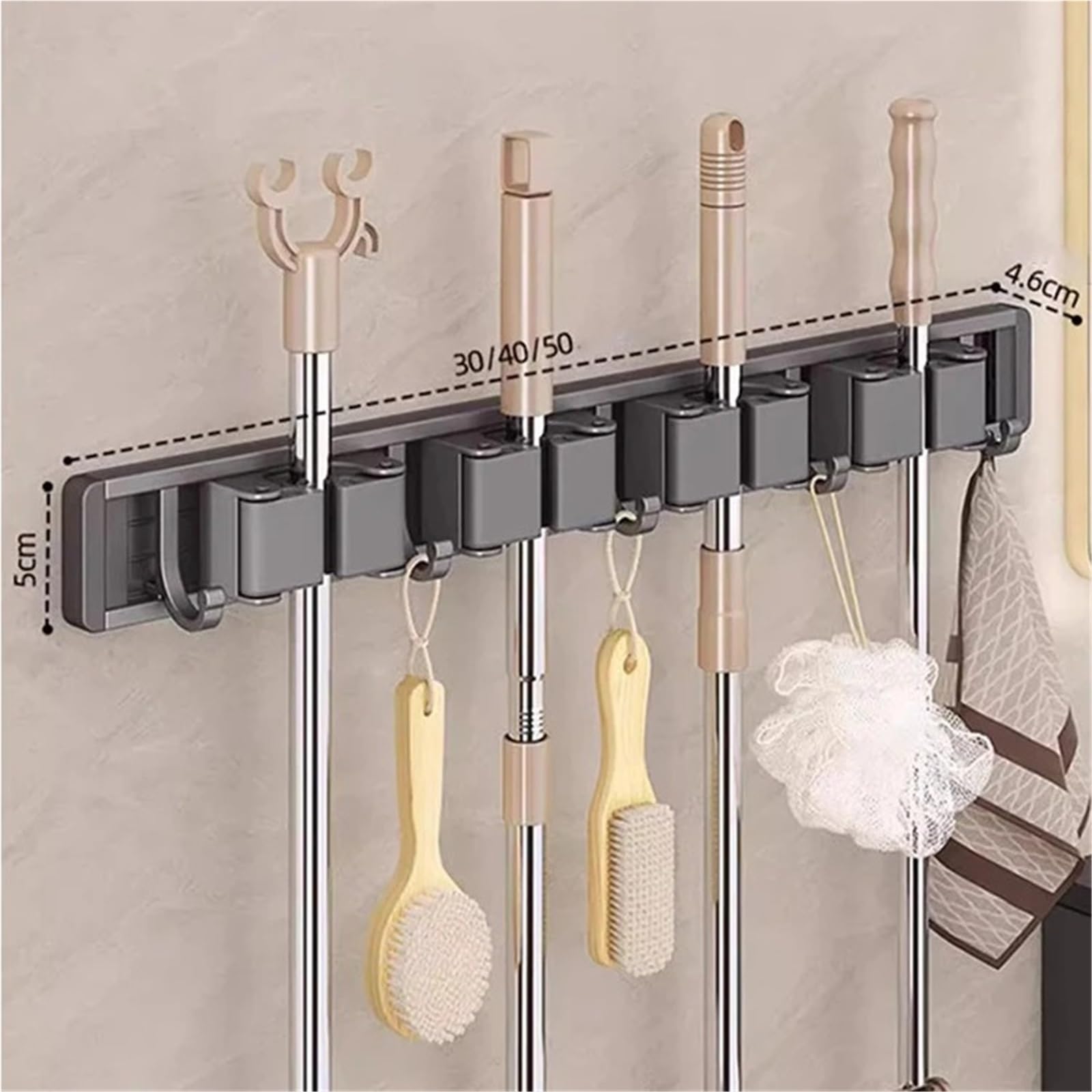 Mopp- Und Besen-Organizer-Halter