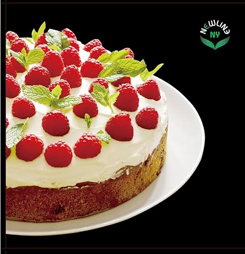 Miniatura 4 de NewlineNY - Anillos de mousse de acero inoxidable para crear aperitivos redondos, ensaladas moldeadas, pasteles, mousse y postres, 3 anillos