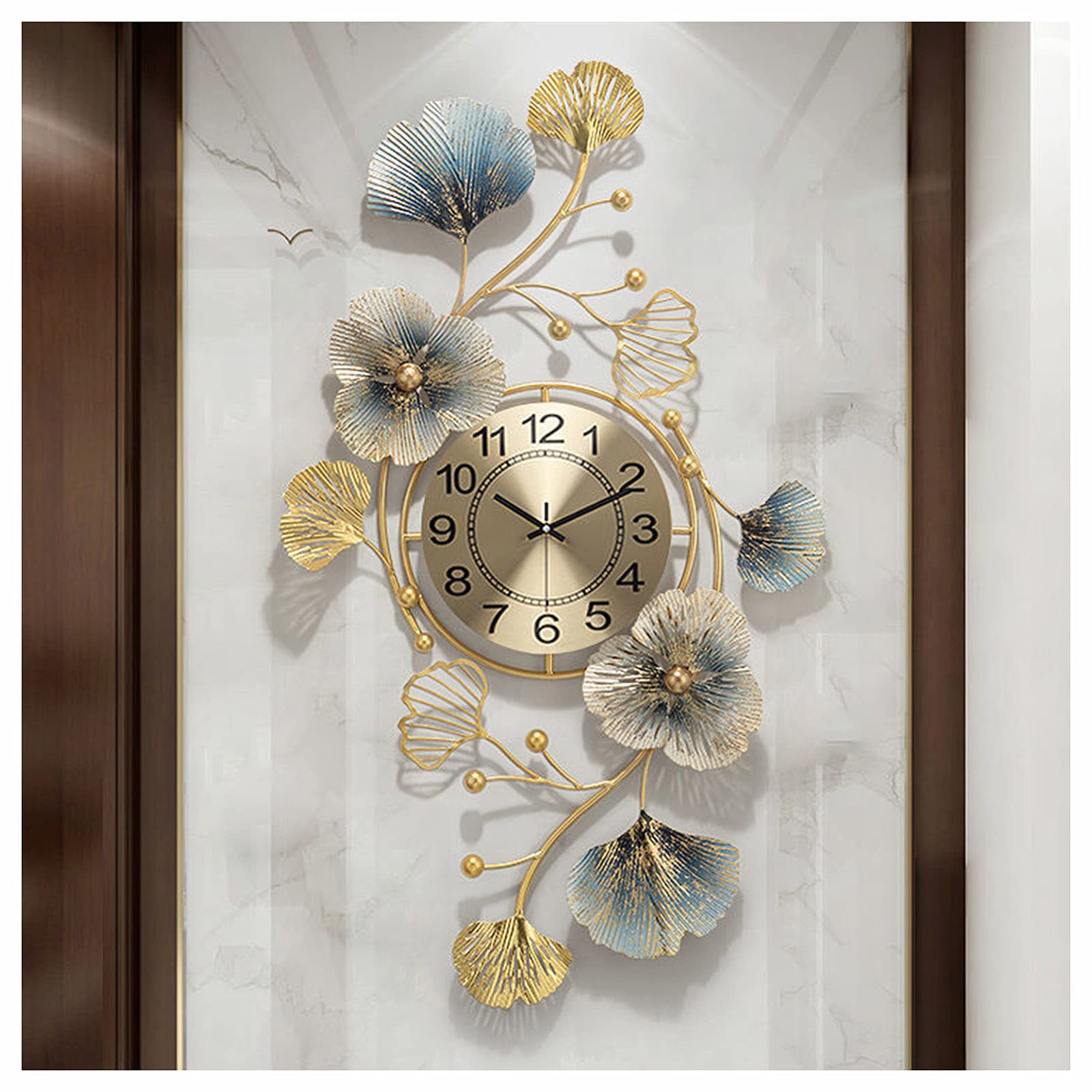 高品質 軽い贅沢 時計 北欧 壁掛け時計 居間 クリエイティブ トレンド 芸術 Amazon.co.jp: 壁掛け時計クリエイティブモダンライトラグジュアリー