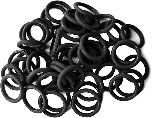 Paquete de 50 juntas tóricas de tapón de drenaje de aceite #11105, reemplazo de juntas tóricas de tapón de drenaje de motocicleta, anillo de junta