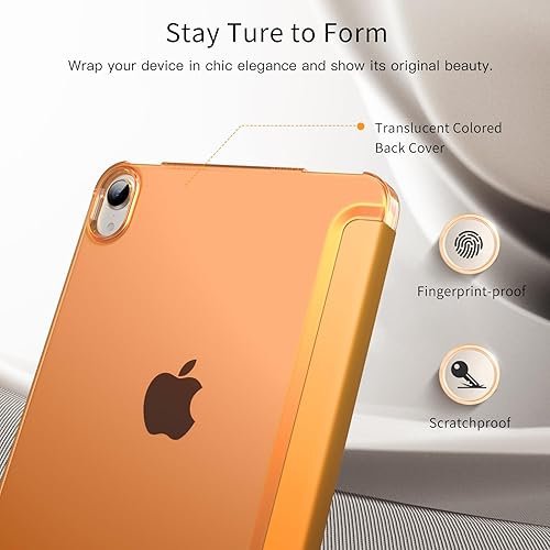 Miniatura 47 de MoKo Funda para iPad mini 7 (A17 Pro) Generation Case 2024, iPad mini 6 2021, funda delgada y ligera de 8.3 pulgadas de carcasa de policarbonato