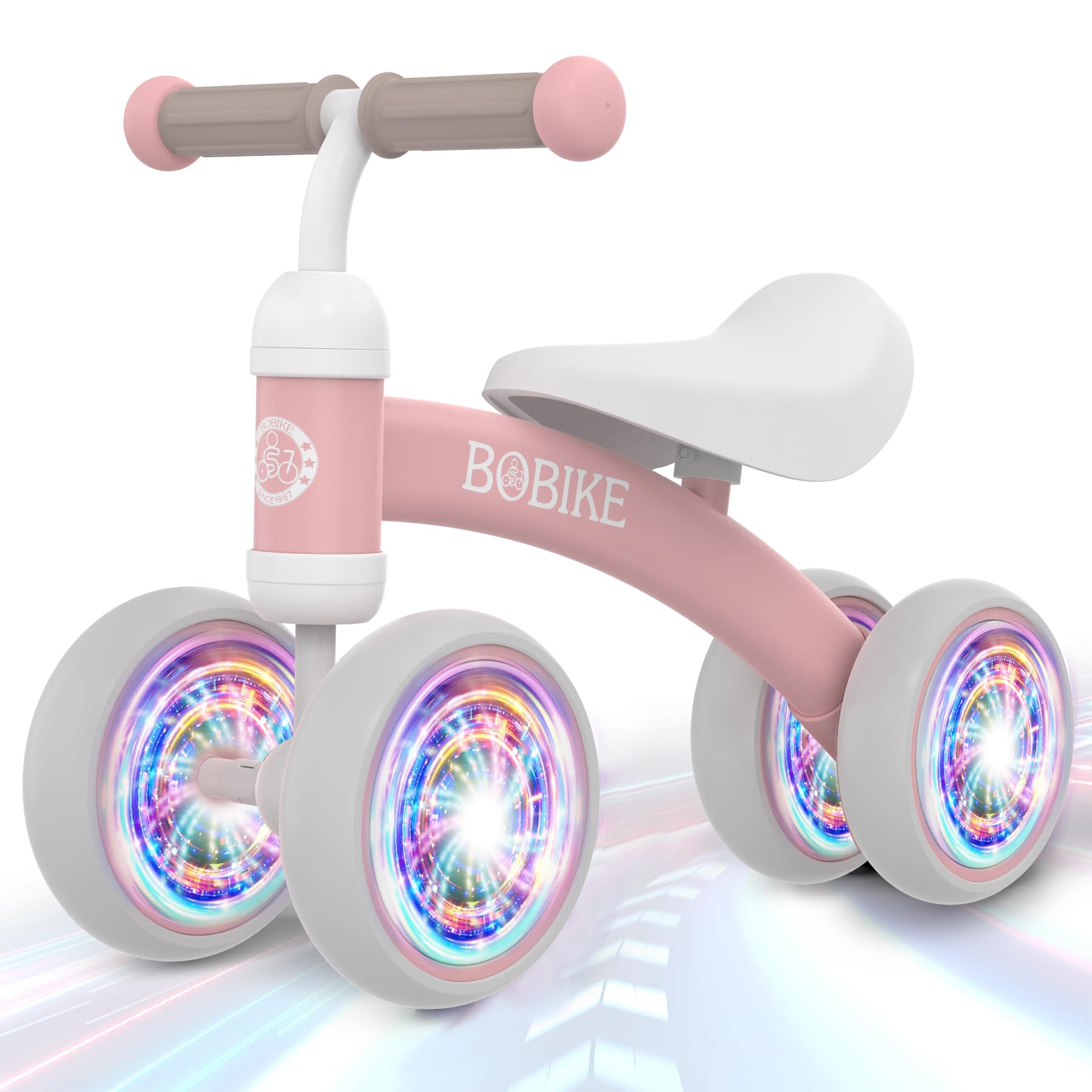 MHCYLION Bicicletta Senza Pedali per 1-2 Anni Baby Walkers regalo per ragazzi e ragazze Giocattoli Regali per Bambini Bicicletta Equilibrio Bambino