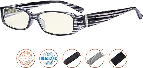 Miniatura 7 de Gafas de computadora con cristales para mujer, lentes de filtro de luz azul