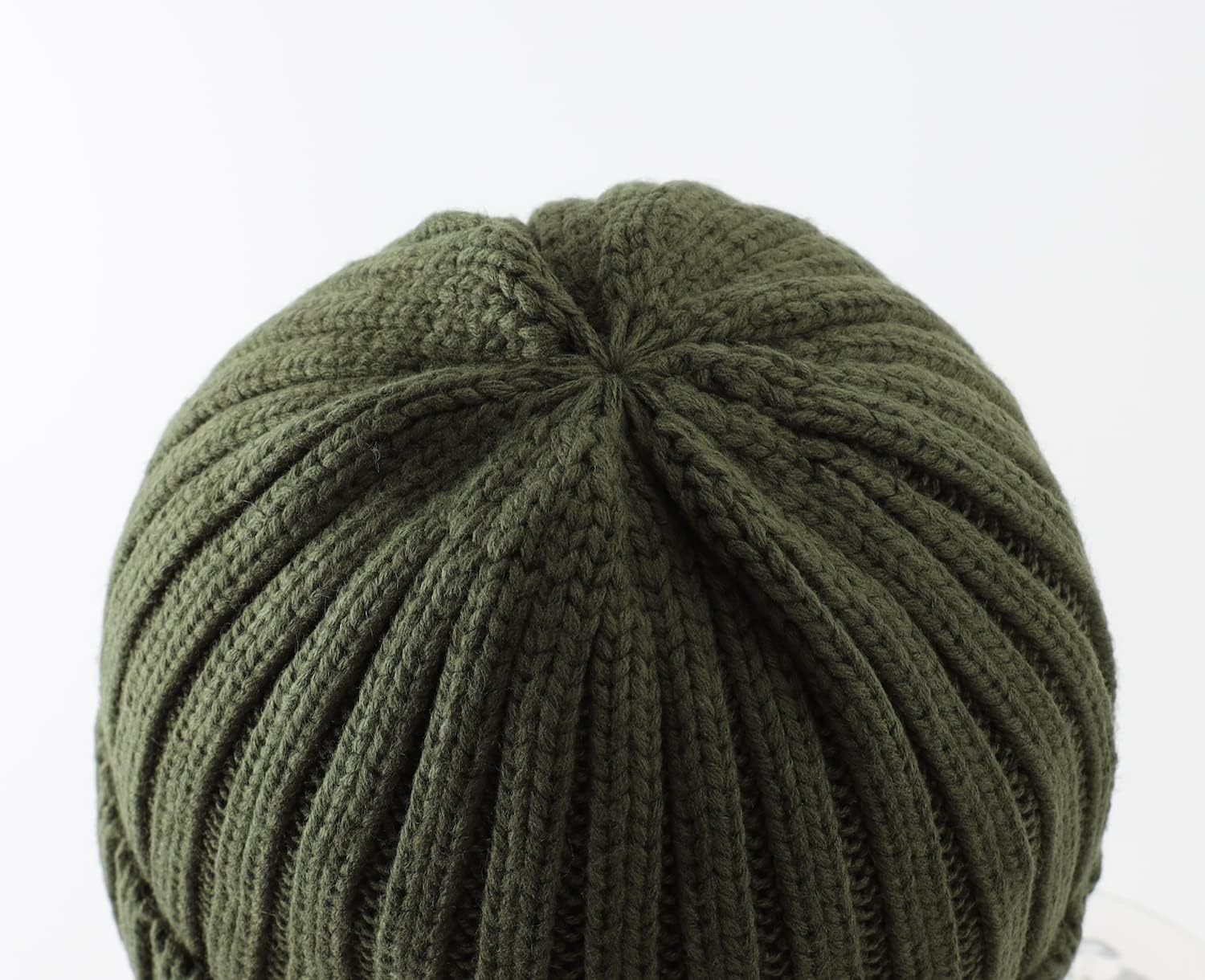 Home Prefer Mens Winter Hat Wool Fleece Lined Knit Beanie Hat Warm Stocking Caps - Image 4