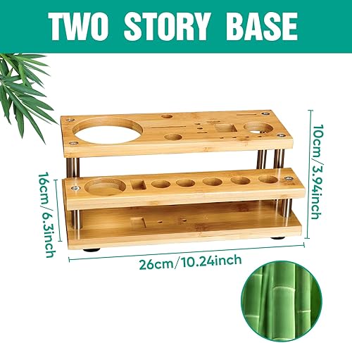 Miniatura 4 de Juego de coctelera de 25 piezas, kit de herramientas de barman con soporte mixología, kit de barman, juego de barra mezcladora con colador, acero al