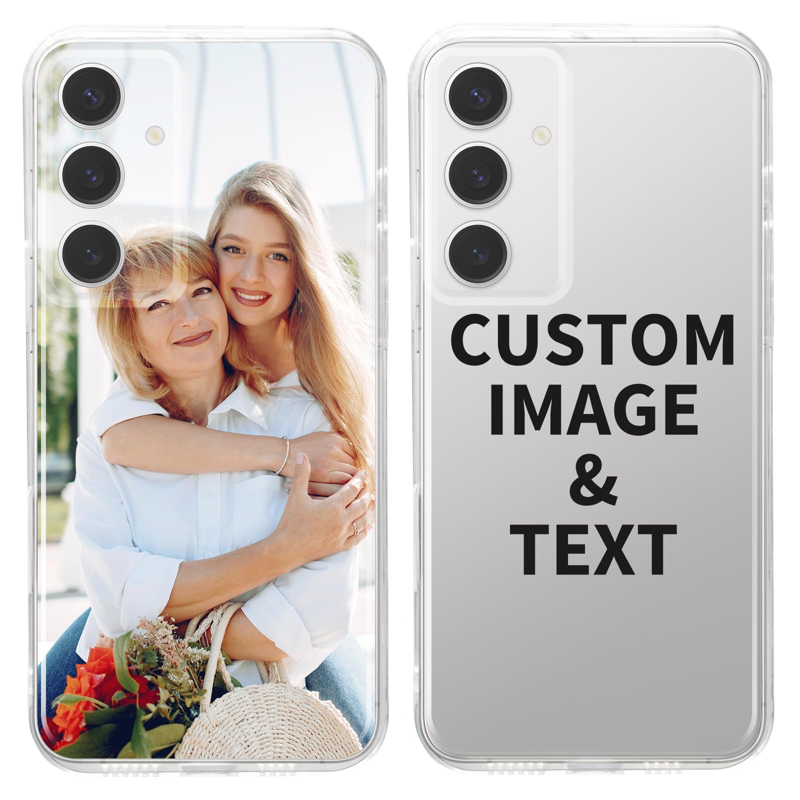 Custom Phone Case for Samsung Galaxy S25 S24 S23 S22 S21 S20 Plus FE Ultra A56 A55 A54