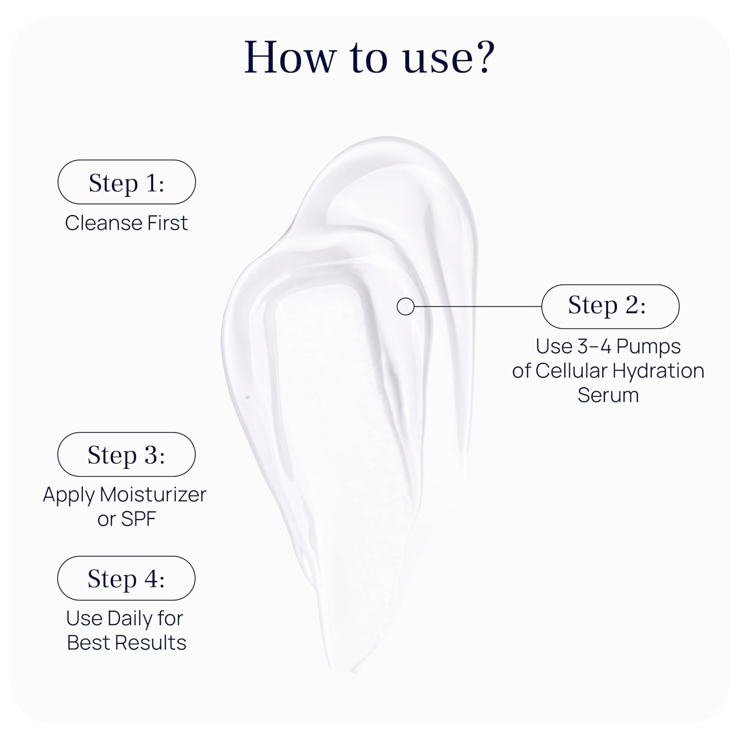 Cellular Hydration Serum - Hyaluronic Acid Alternative - Face Skin Serum for Hydrating - For Women & Men - With Witch Hazel, Glycerin, Aloe, Calendula, Turkey Tail, Tremella Mushroom & More - 1 Fl Oz - Image 5