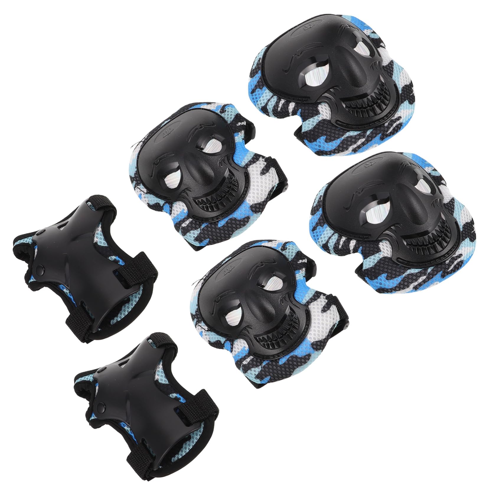 BESPORTBLE Skateboard Pads Adult Roller Skating Gear Set Wrist Guards Elbow Knee Pads Safety Gear for Outdoor Sports