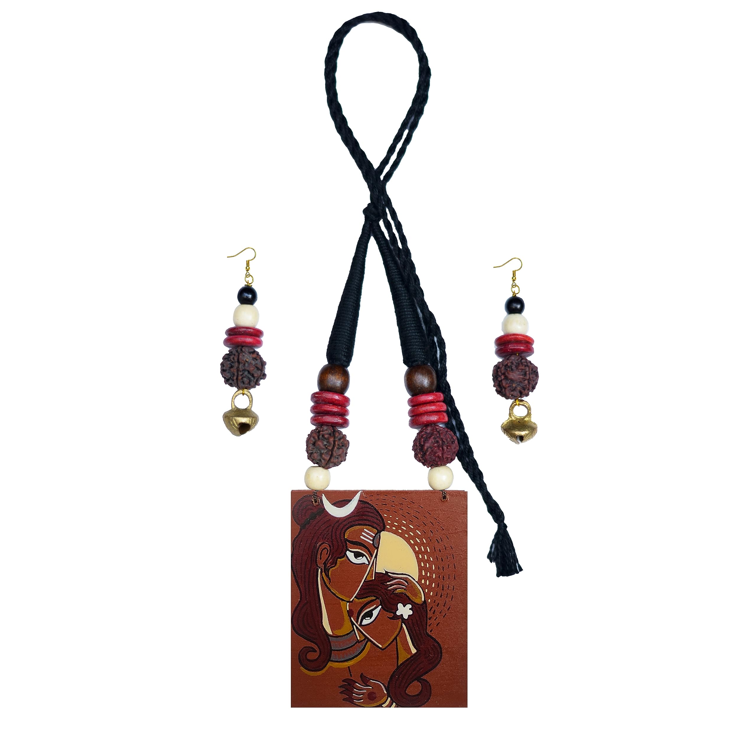 Karukala Handicraft Traditional Art Painted jewelry handmade Mithila art jewellery Sets for Women & girls (Size- Free, Colour- Multi) (B0CD63ZG4H) Amazon Price History, Amazon Price Tracker