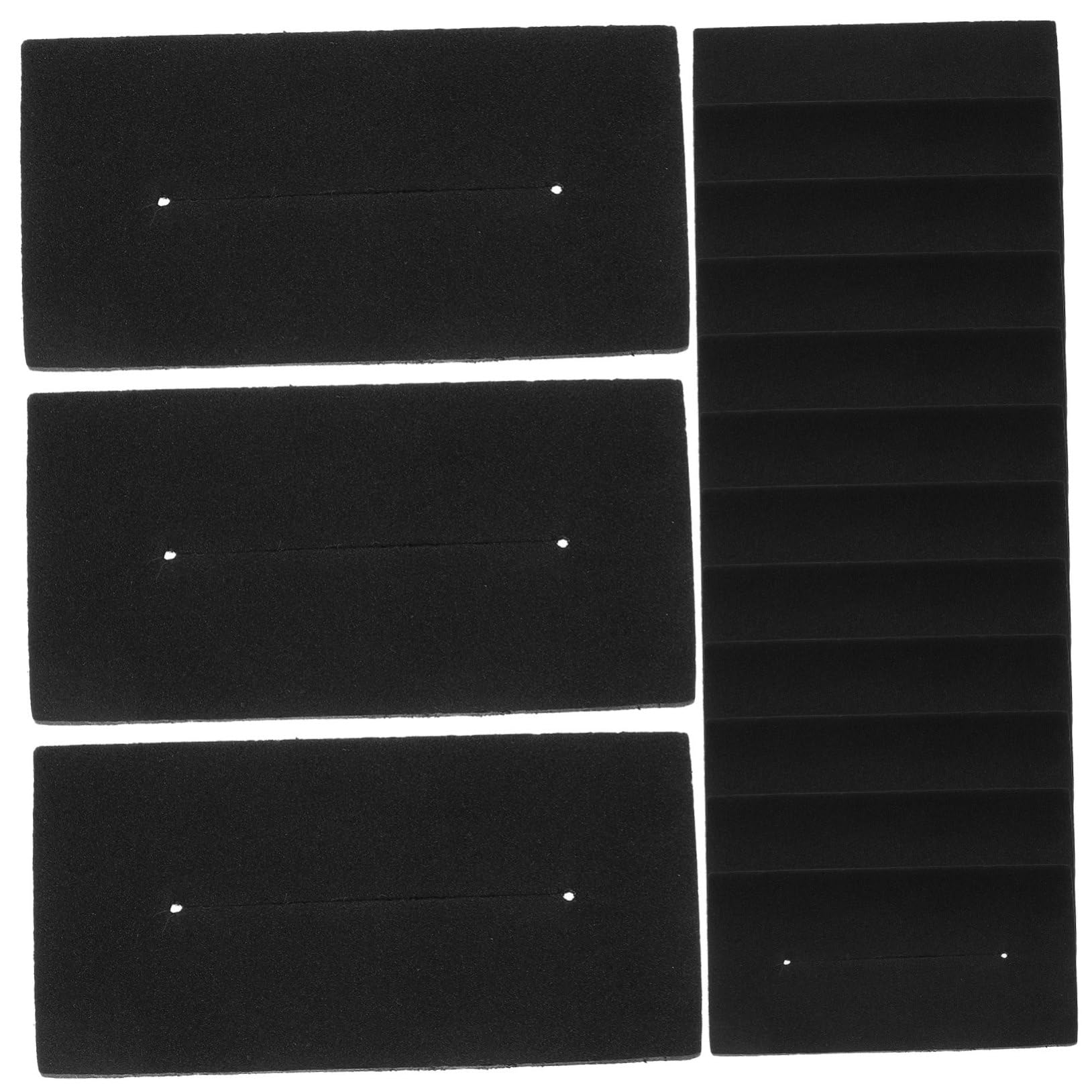 HONMEET Hair Perming Supplies 75pcs Insulation Cotton Pads Heat Insulation Mat for Salon Home Beauty Salons