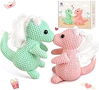 Vista 1 de Crochetta Kit de ganchillo para principiantes, kit de inicio de ganchillo con tutoriales en video paso a paso, kit de ganchillo para principiantes