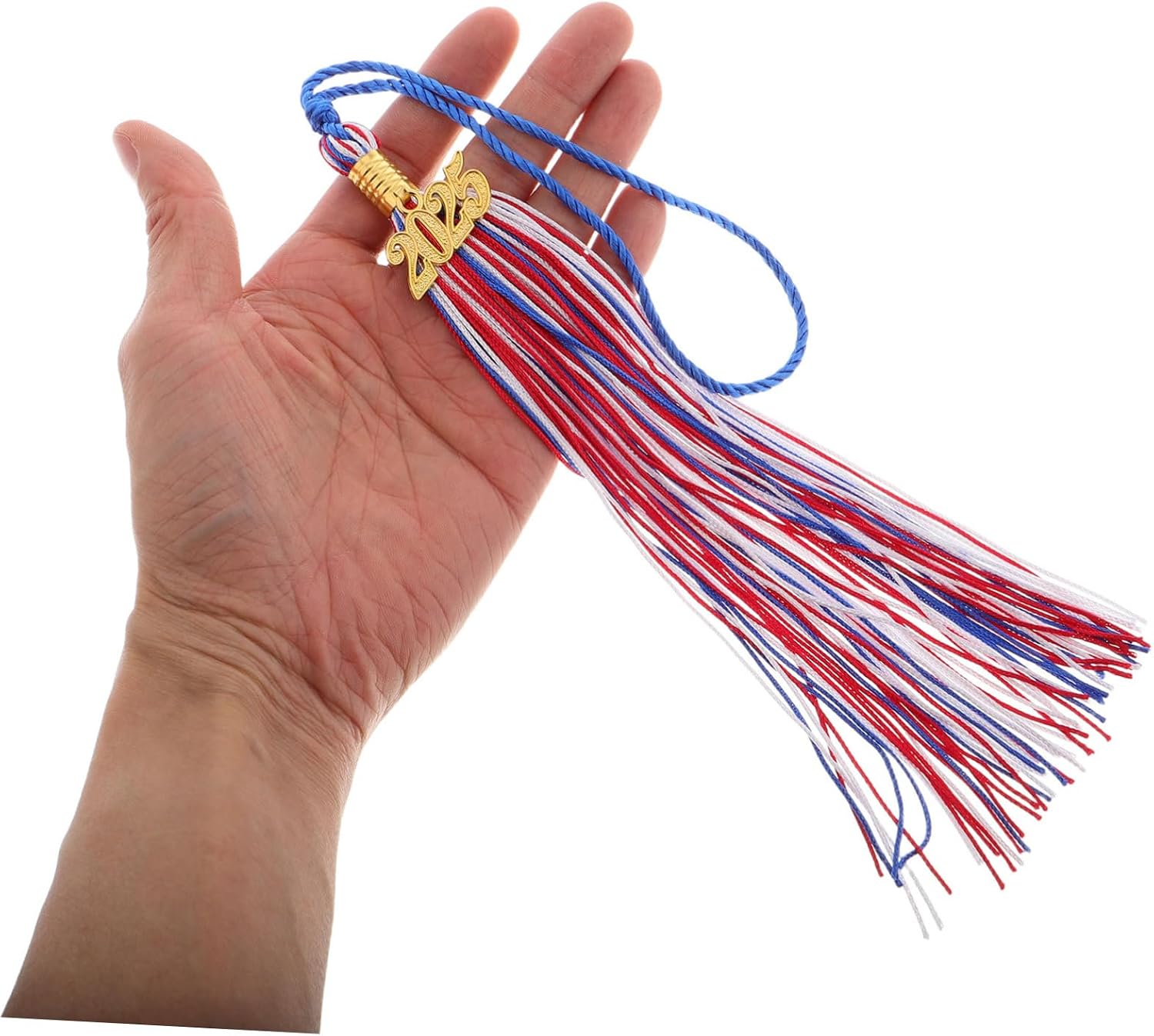 6 Pcs Graduation Cap Tassel Durable Graduation Accessories with Year Charms for High School College Celebrations Versatile Hat Decoration for Graduates